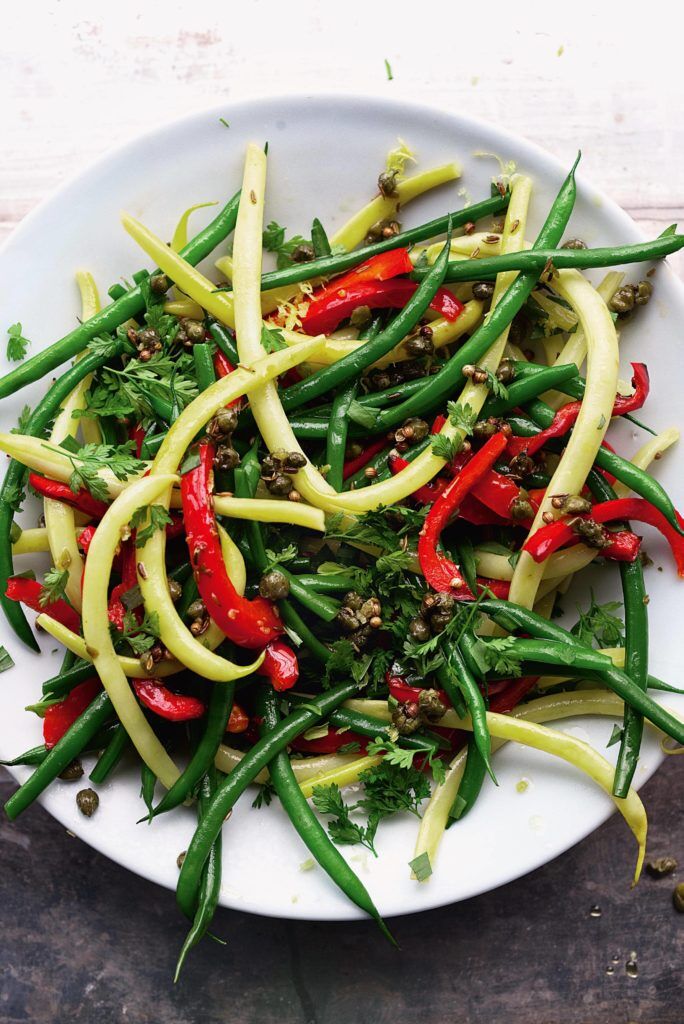 green beans with orange mustard dressing ottolenghi French beans & mangetout with hazelnut & orange recipe